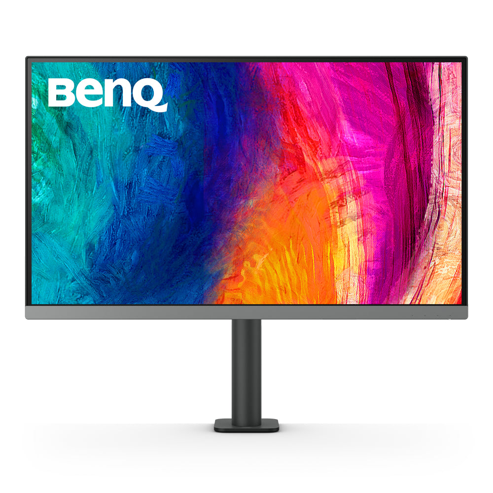 BenQ DesignVue PD2706UA - PD Series - écran LED - 27" - 3840 x 2160 4K @ 60 Hz - IPS - 400 cd/m² - 1200:1 - DisplayHDR 400 - 5 ms - HDMI, DisplayPort, 2xUSB-C - haut-parleurs - gris foncé