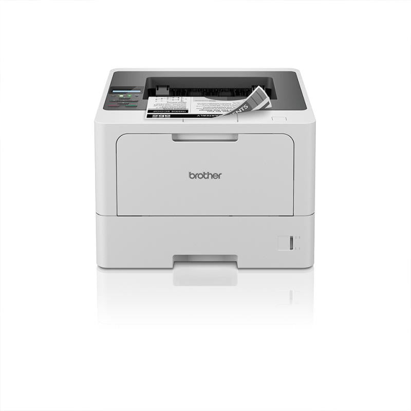 Brother HL-L5210DW - Imprimante - Noir et blanc - Recto-verso - laser - A4/Legal - 1200 x 1200 ppp - jusqu'à 48 ppm - capacité : 350 feuilles - USB 2.0, Gigabit LAN, Wi-Fi(n), NFC