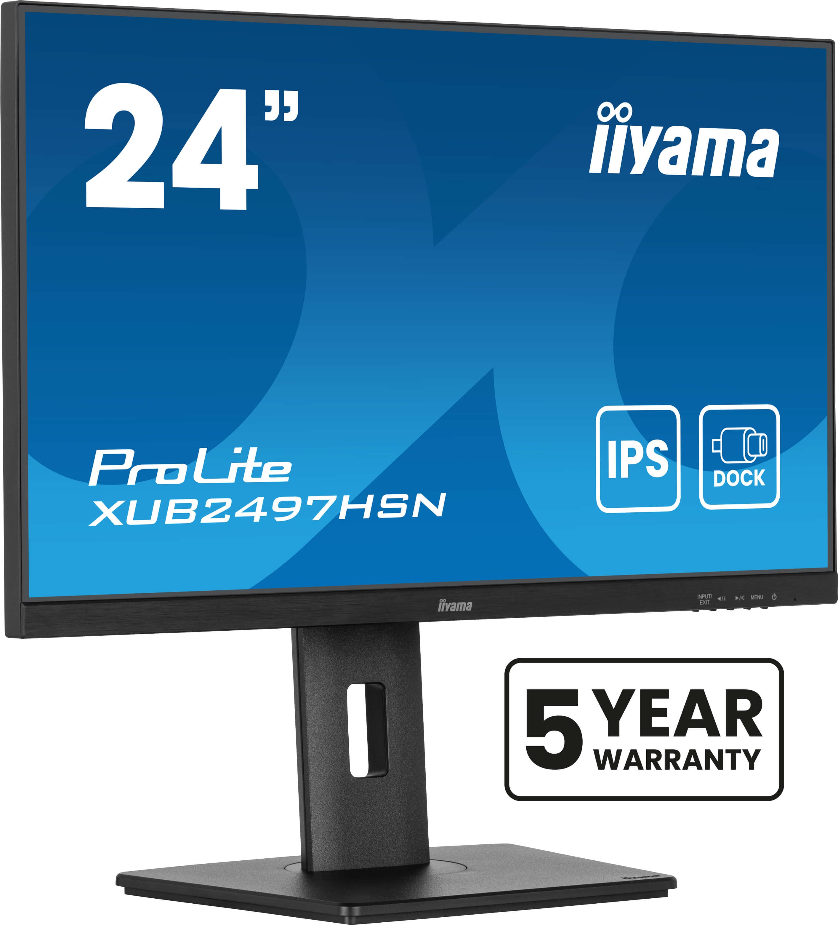 Ecran 24" Iiyama ProLite XUB2497HSN-B2 Full HD 100Hz (Noir)