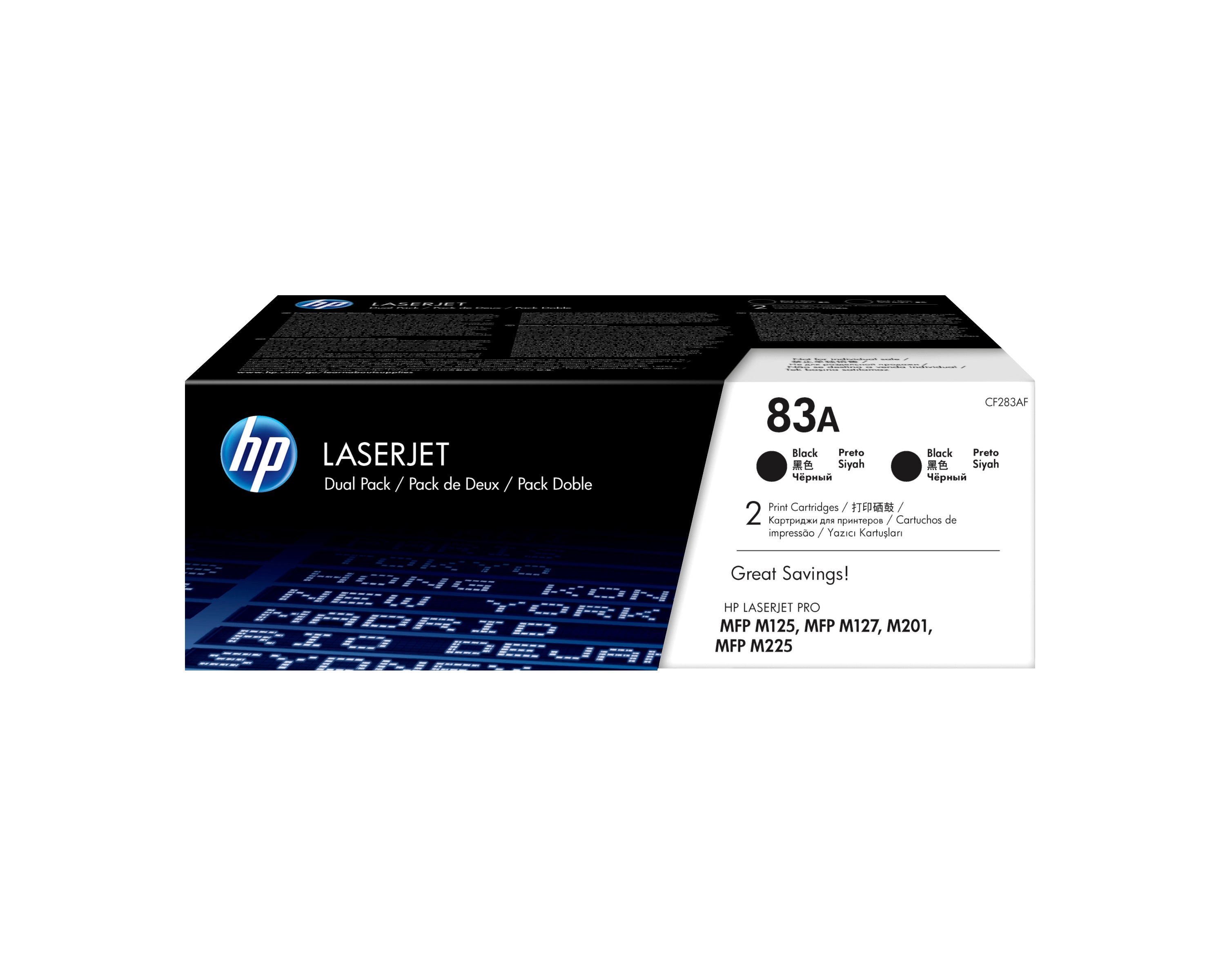 Toner HP 83A Noir