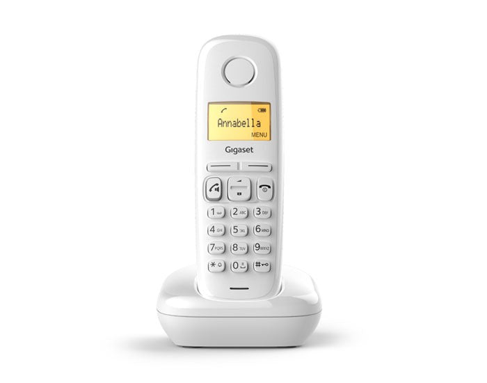 Téléphone Sans Fil Gigaset A270 Blanc Sans fil 1,5"