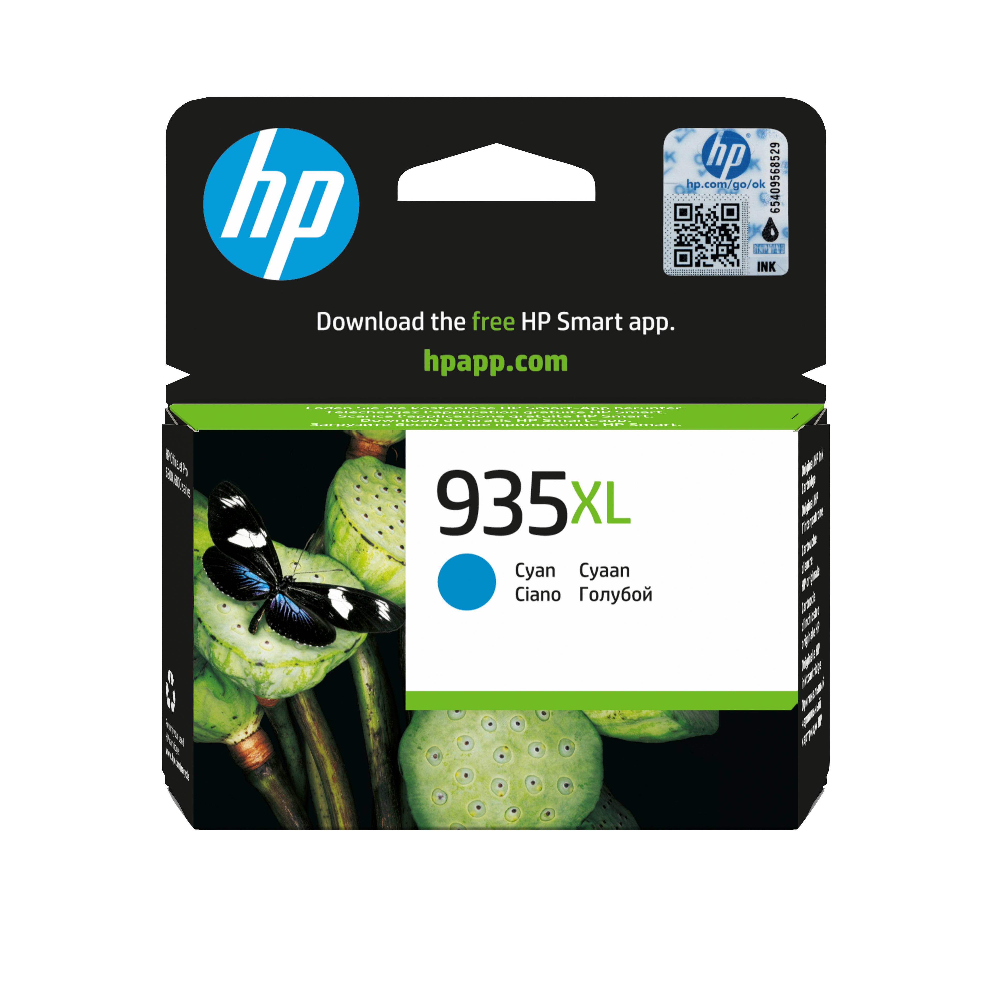 Cartouche d'encre originale HP C2P24AE Cyan