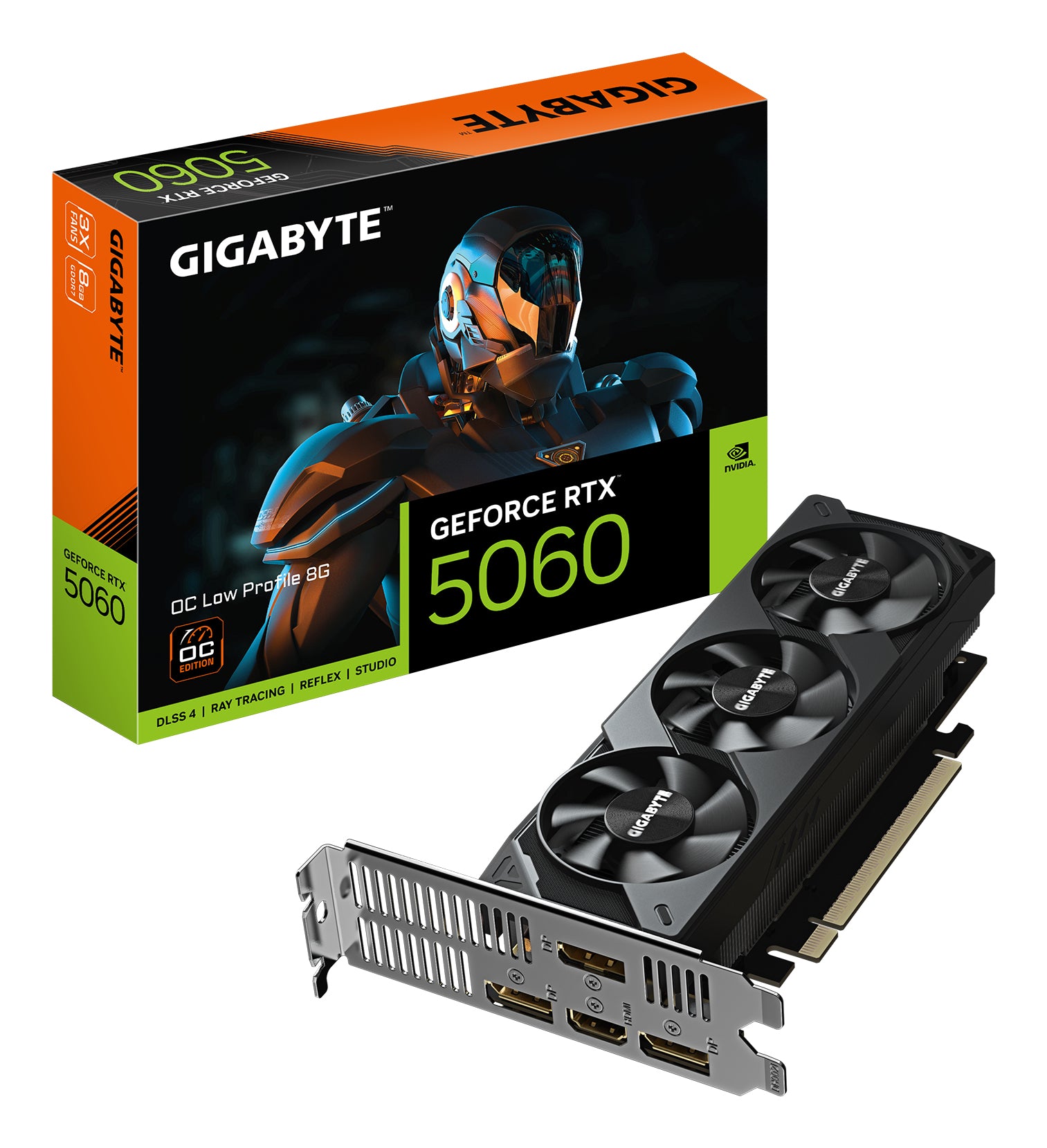 Carte Graphique Gigabyte 9VN5060O8L-00-G10 8 GB GEFORCE RTX 5060 GDDR7