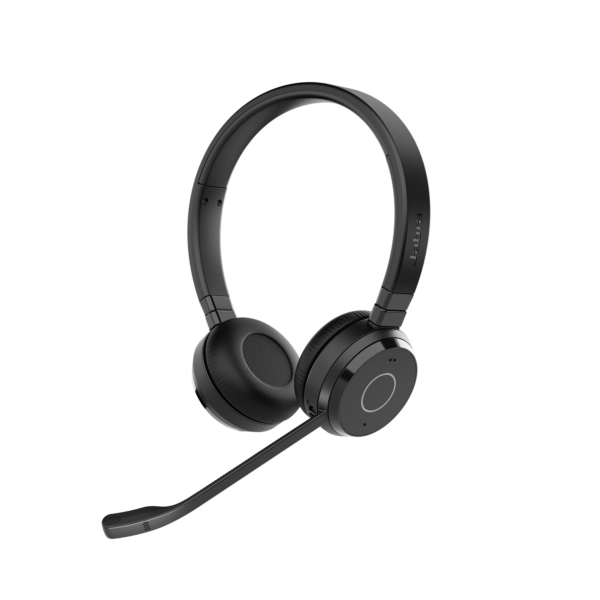 Jabra Evolve 65 TE Stereo - Micro-casque - sur-oreille - Bluetooth - sans fil - USB-A via adaptateur Bluetooth - isolation acoustique - certifié UC