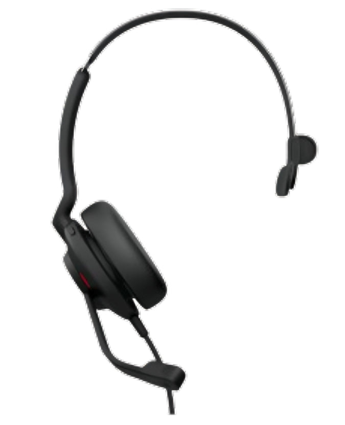 Jabra Evolve2 30 SE UC Mono - Micro-casque - sur-oreille - filaire - USB-C, USB-A - isolation acoustique - certifié UC