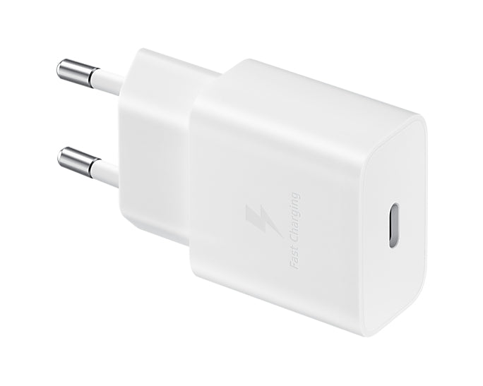 SAMSUNG POWER WALL CHARGER 15W USB-C WHITE EP-T1510NWEGEU