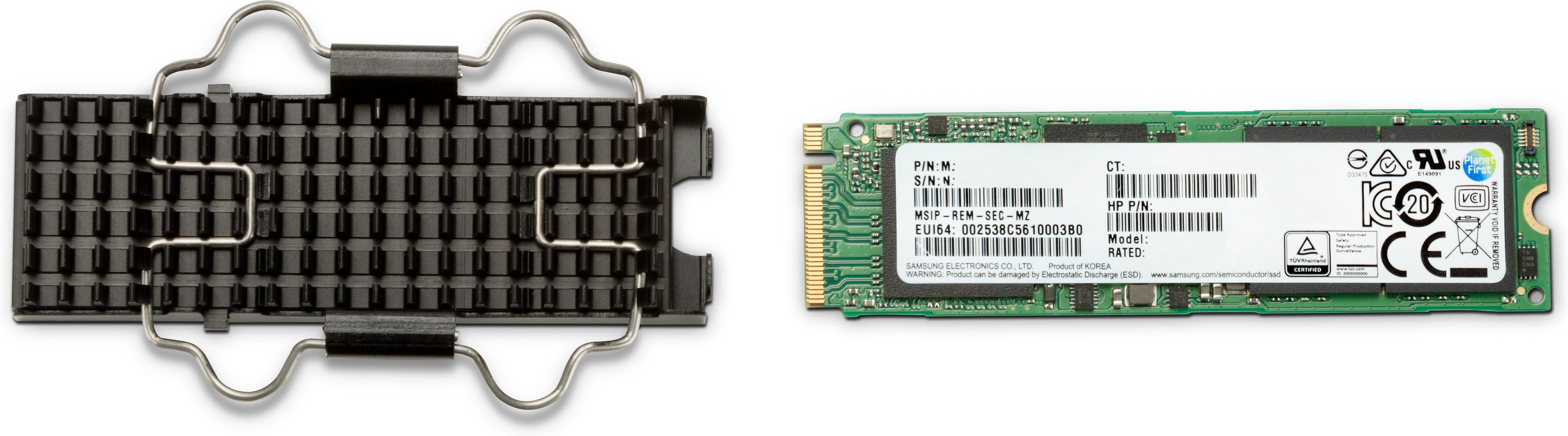 HP Z Turbo Drive - SSD - chiffré - 512 Go - interne - M.2 2280 - PCIe 4.0 x4 (NVMe) - Self-Encrypting Drive (SED), TCG Opal Encryption 2.0 - pour Workstation Z2 G9 (SFF, tour)