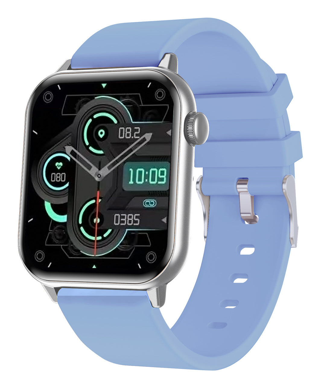 Montre intelligente Trevi T-FIT 201 A Bleu Argenté 1,85" 47 mm
