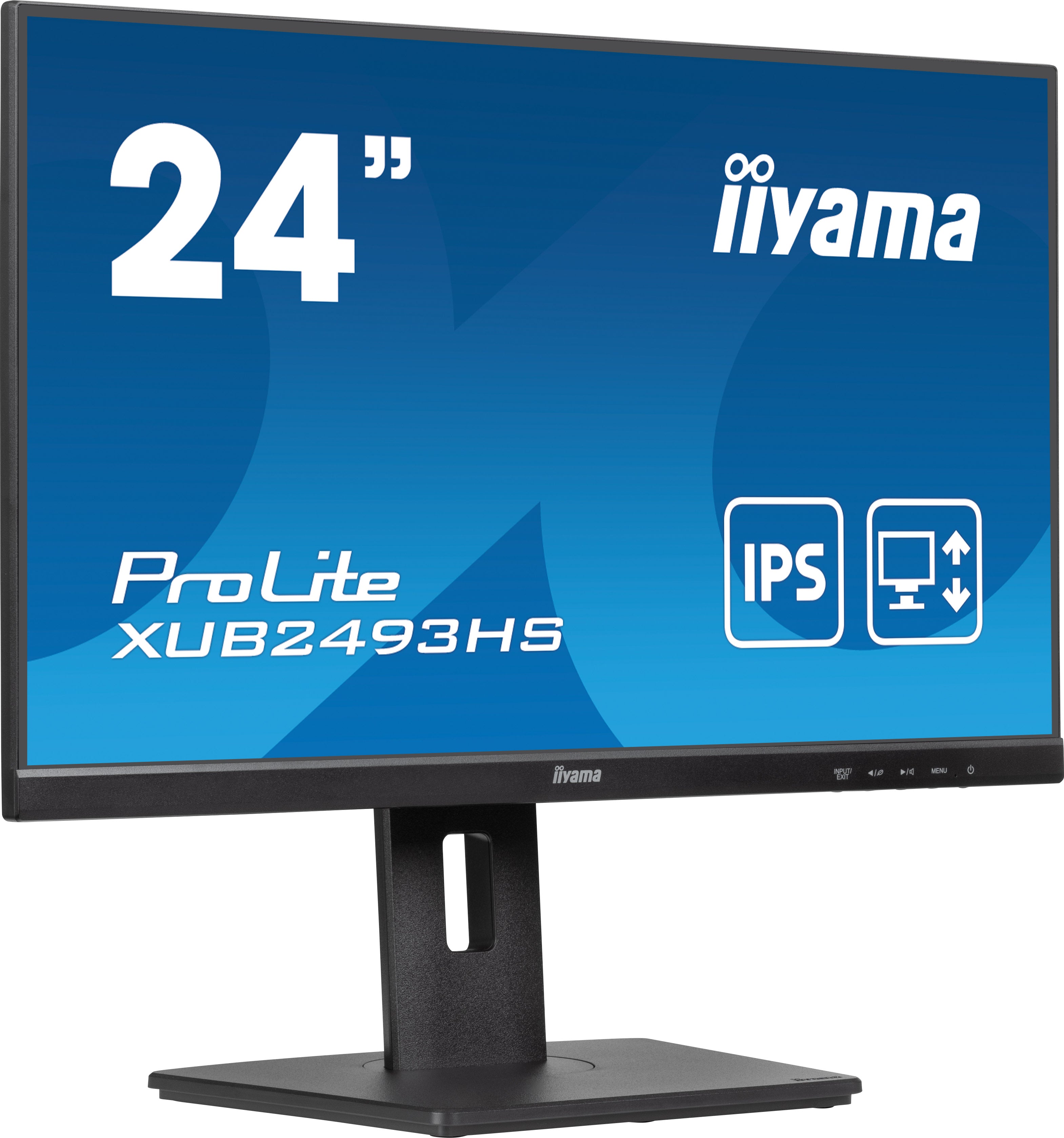 Ecran 24" Iiyama ProLite XUB2493HS-B6 Full HD (Noir) 100Hz