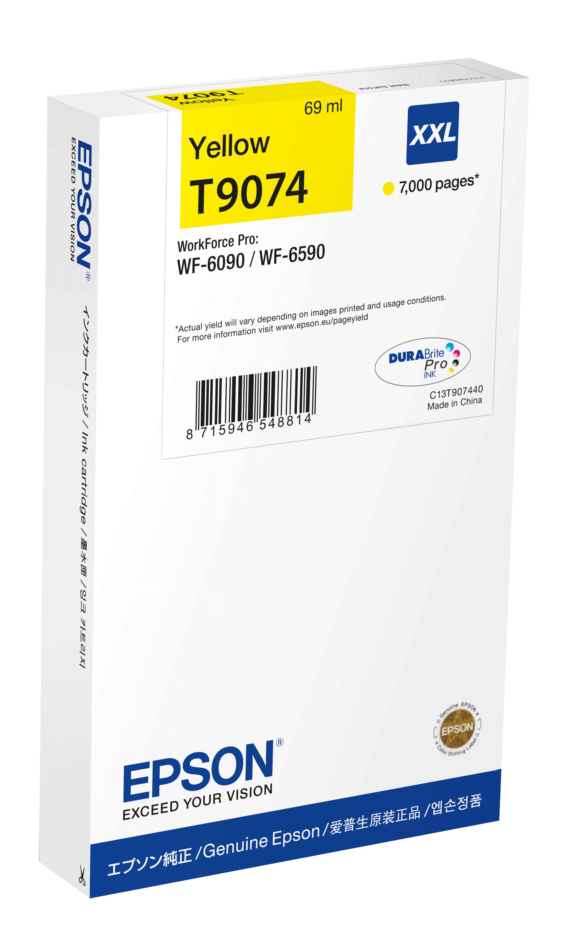 Cartouche d'encre originale Epson C13T90744N