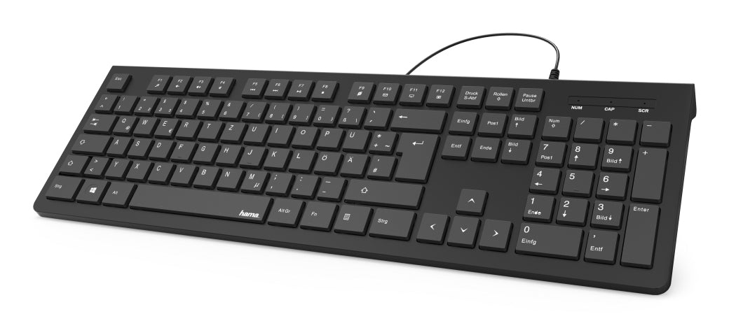 Clavier Hama Technics 69182681 Noir
