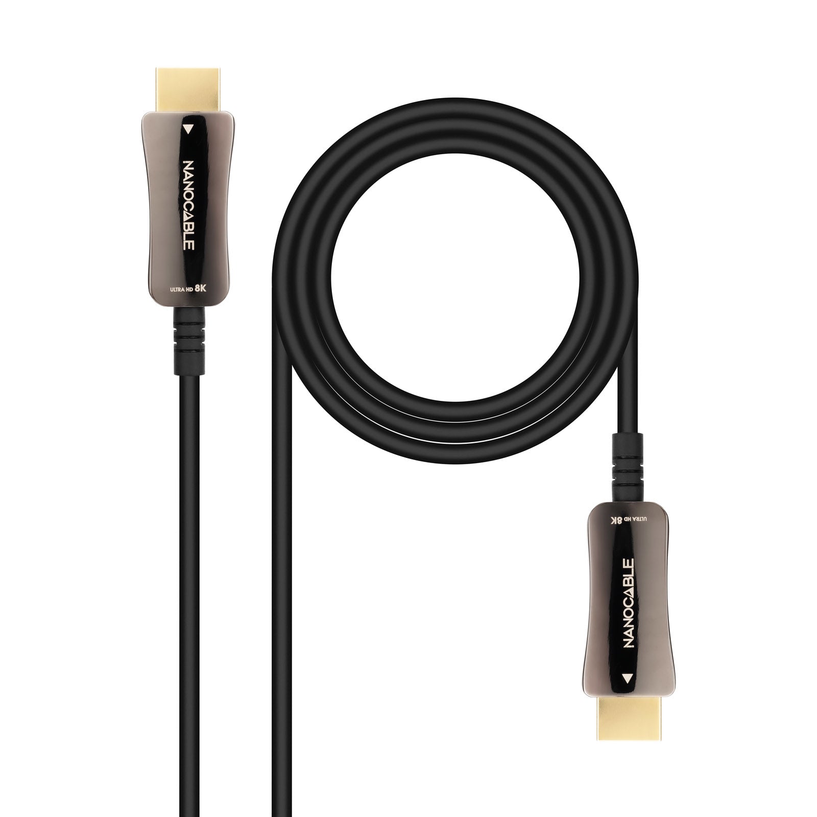 Câble HDMI NANOCABLE 10.15.2110 8k ultra hd 48 gbit/s 10 m Noir