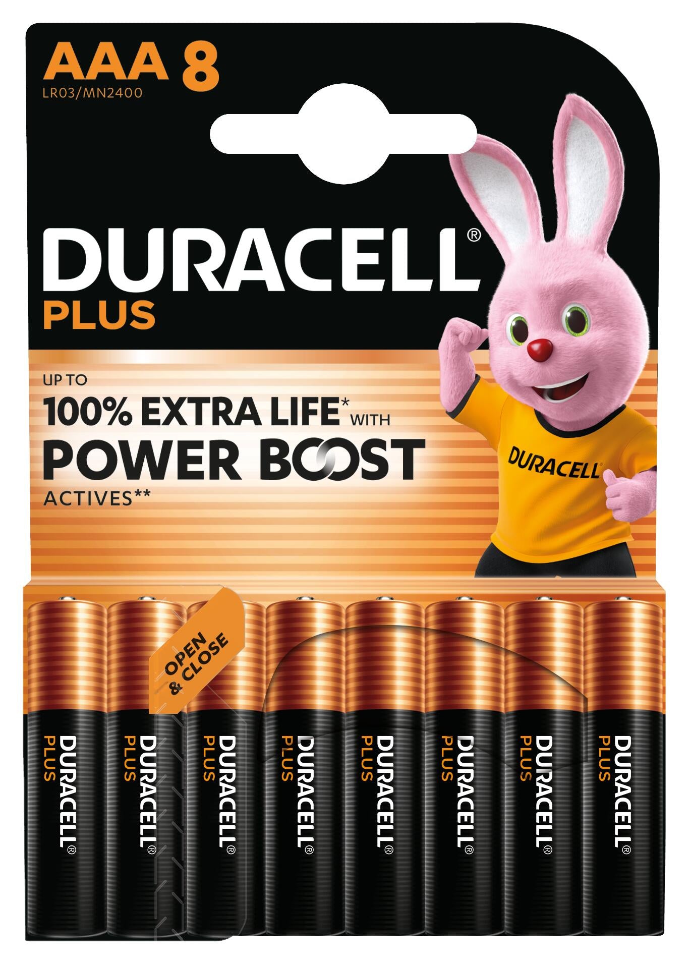 Piles Rechargeables DURACELL DPBLR3B8 1,5 V AAA