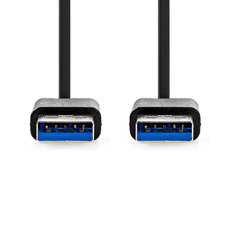 CABLE USB 3.2 A-Male  B-Male 2m noir