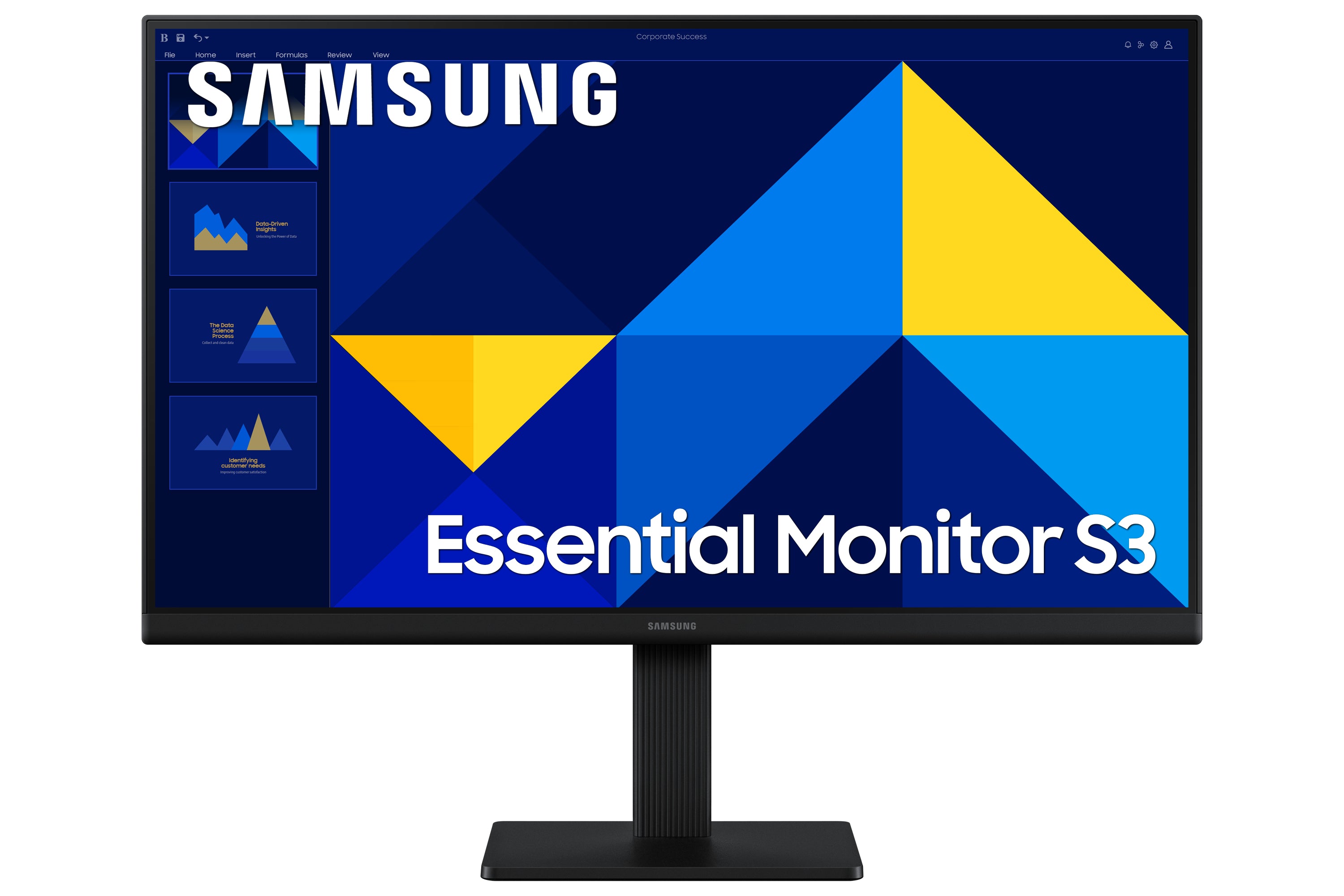 Ecran 22" Samsung Essential S3 S30GD Full HD 100Hz (Noir)