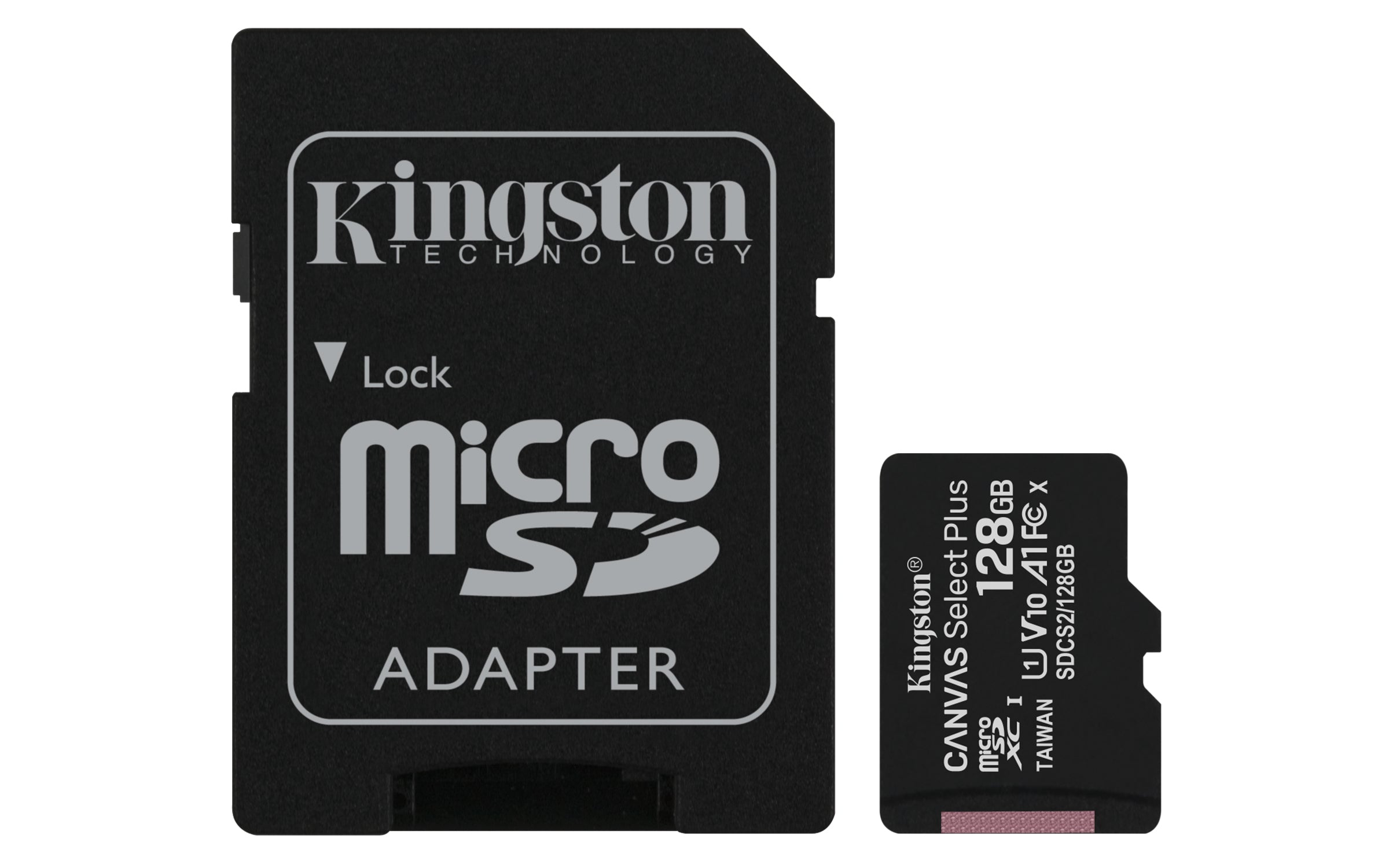 Carte Mémoire Micro SD avec Adaptateur Kingston SDCS2 exFAT