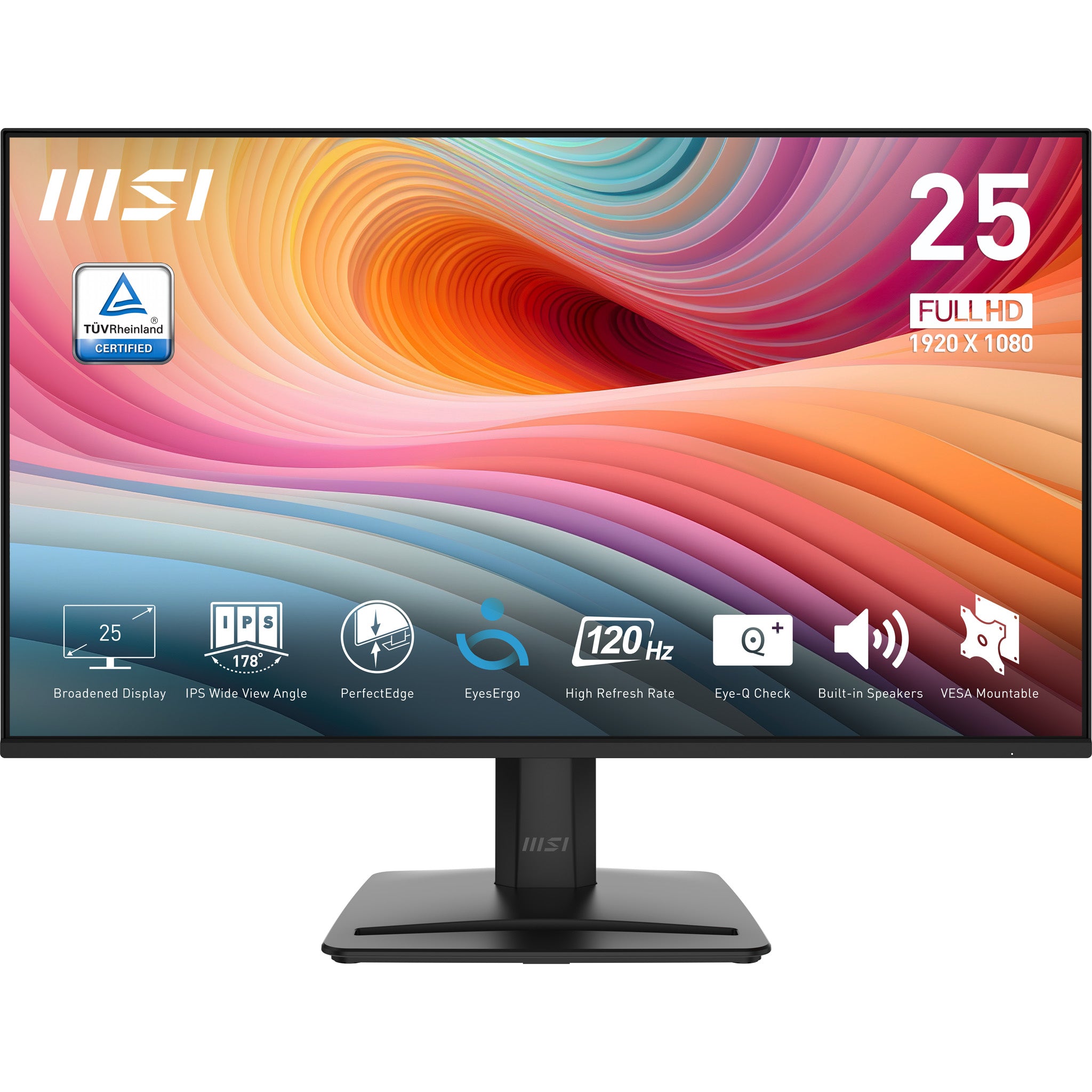 Écran MSI 9S6-3PD2CM-009 Full HD 25"