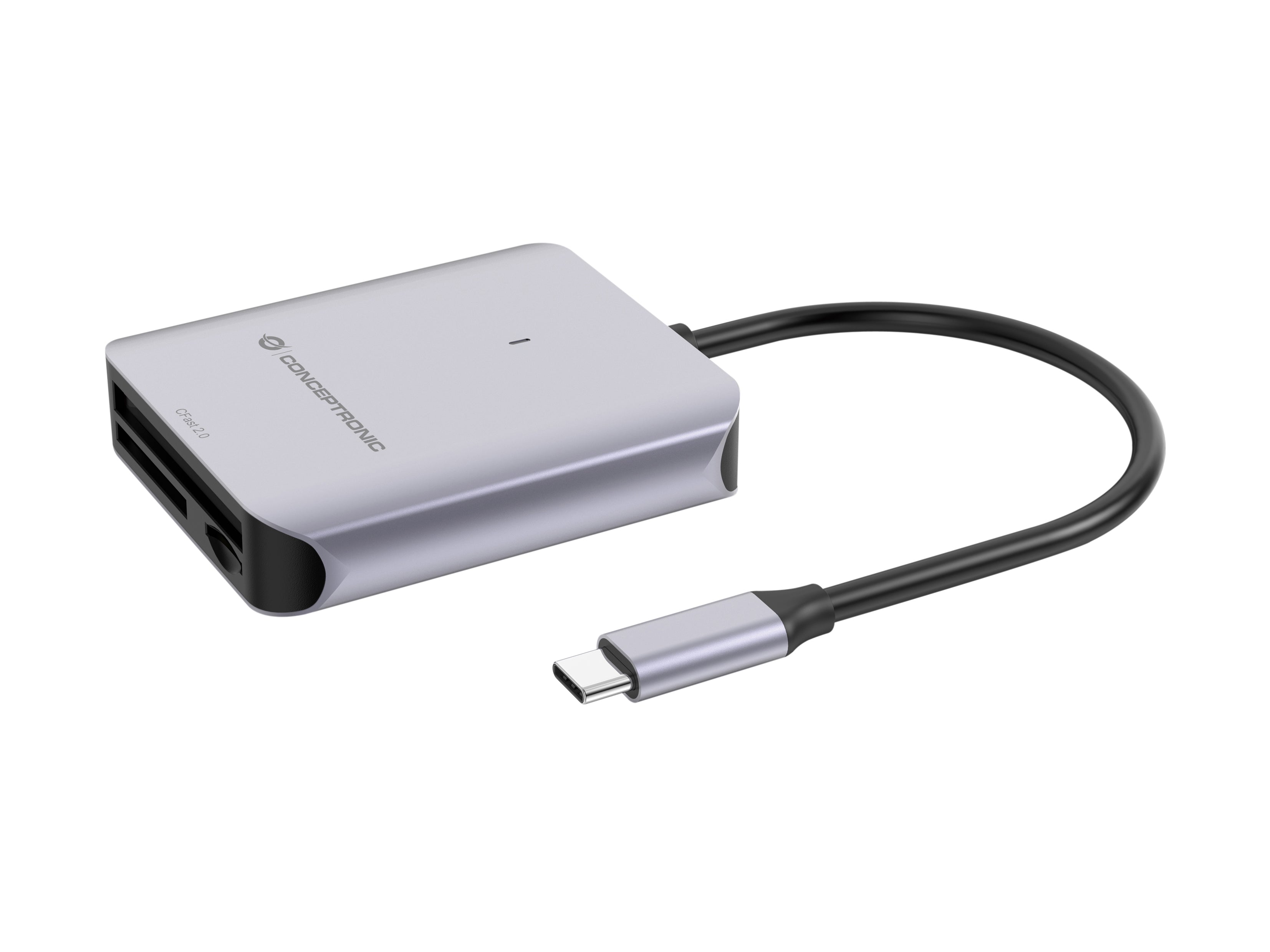 Lecteur de Cartes Conceptronic 3 en 1 USB 3.2 Gen 2 Gris