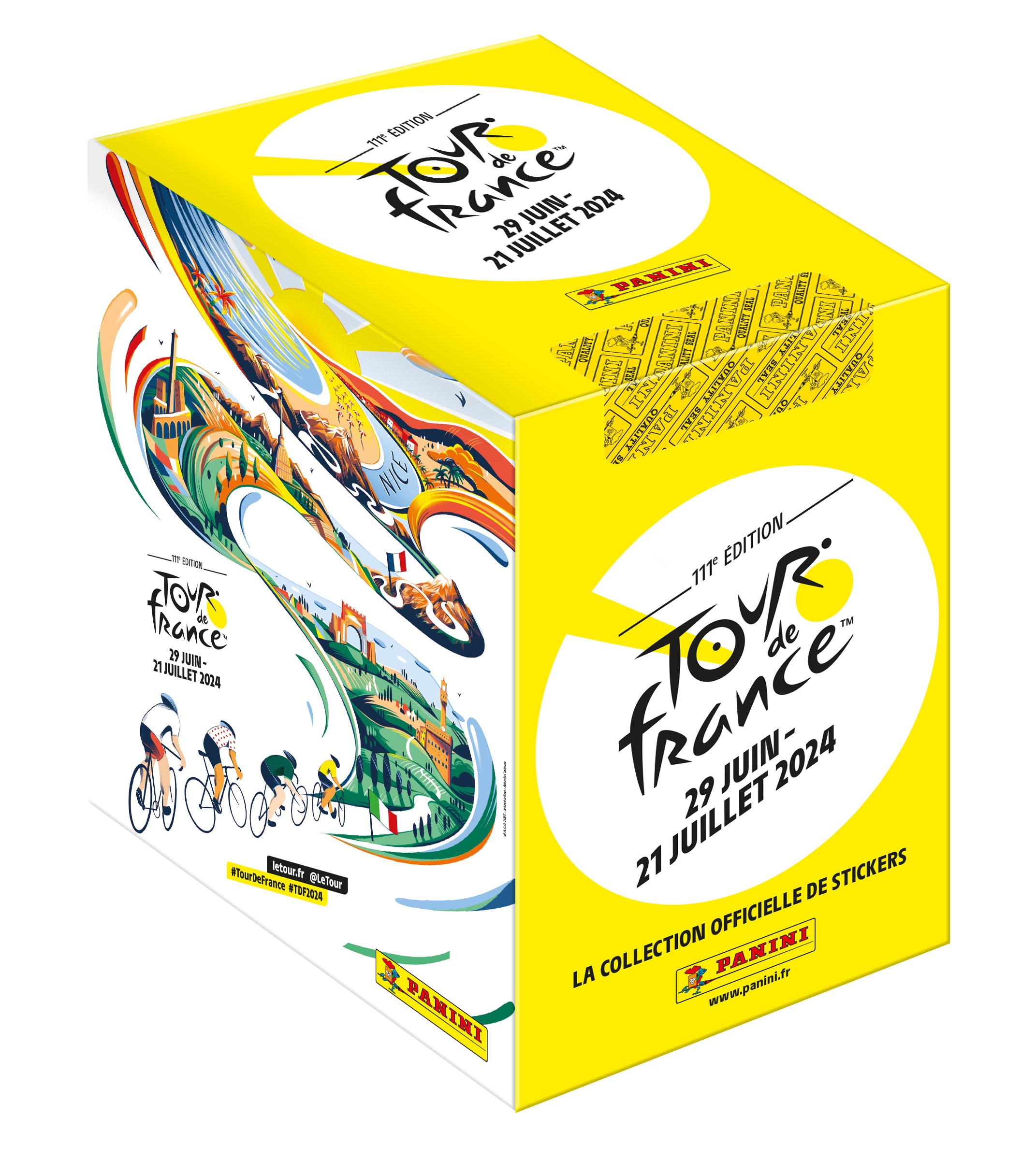 Autocollants Panini Tour de France 2024