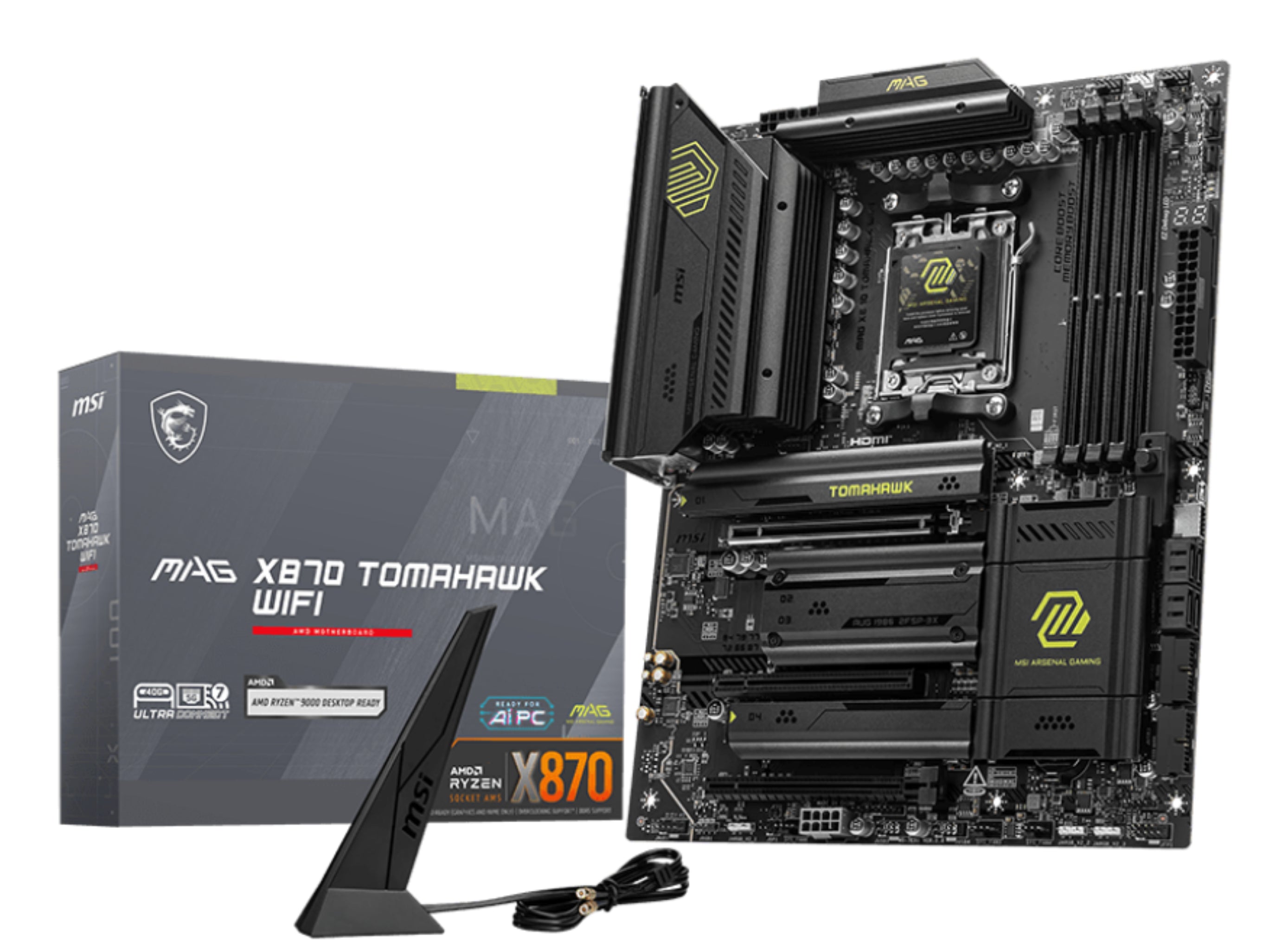 Carte Mère MSI MAG X870 TOMAHAWK WIFI AMD X870 AMD AM5