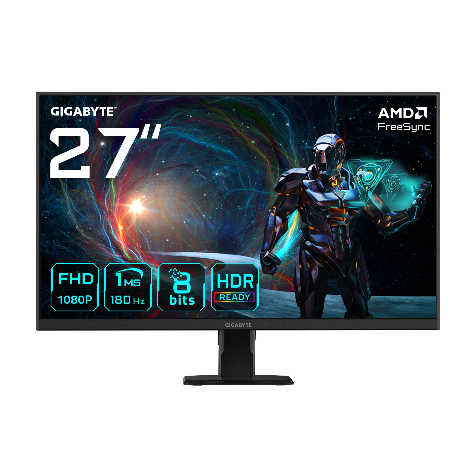Ecran 27" Gigabyte GS27FA Full HD 180Hz (Noir)