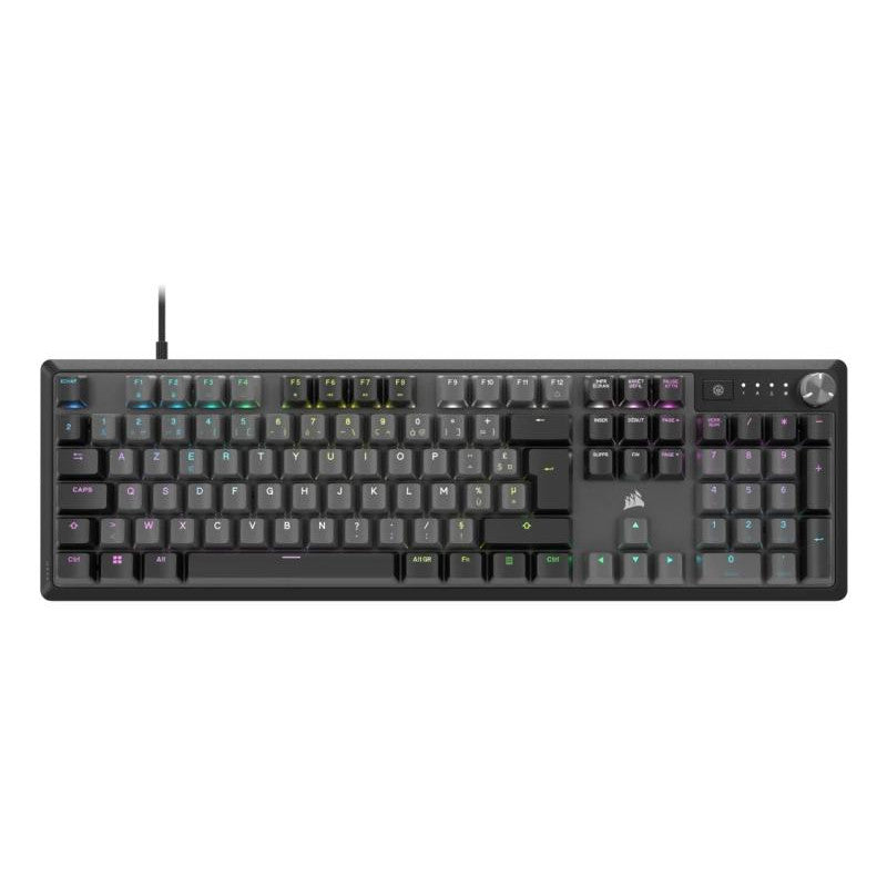 K70 Core - Gris/RGB/Filaire/Corsair Rouge#