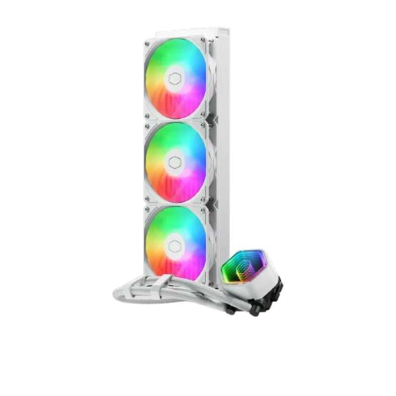Cooler Master MasterLiquid 360 Core II White Processeur Kit de refroidissement du liquide 12 cm Blanc 1 pièce(s)