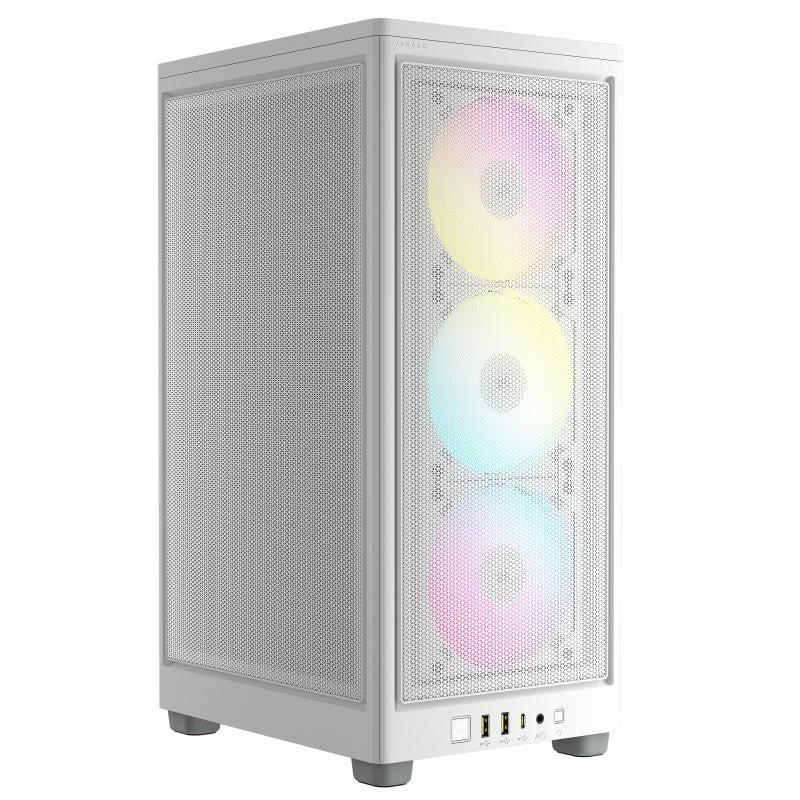 2000D Airflow RGB Blanc - mT/Sans Alim/Mini-ITX