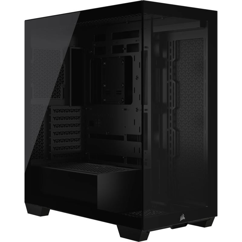 Boitier Moyen Tour E-ATX Corsair 3500X avec panneaux vitrés (Noir)