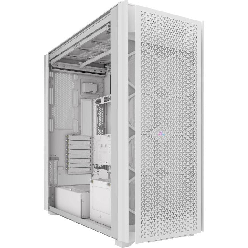Boitier Grand Tour E-ATX Corsair 9000D Airflow RGB avec panneau vitré (Blanc)