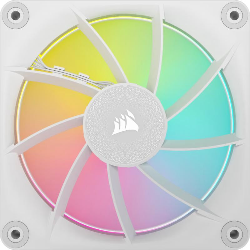 Ventilateur de boitier Corsair iCue Link LX RGB - 12cm (Blanc)