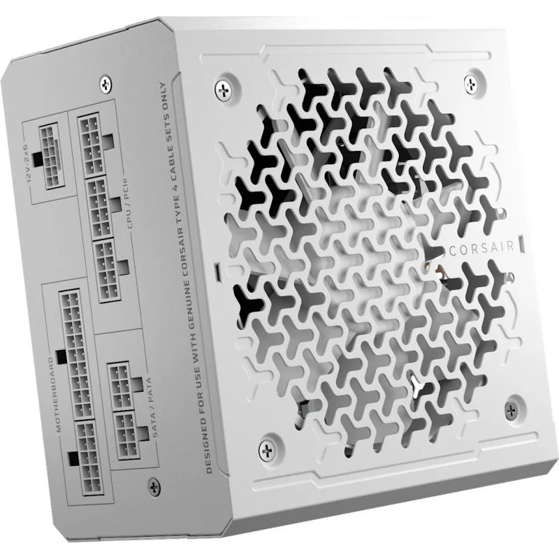 CORSAIR RM750e White, 750 Watt, ATX 3.1, Cybenetics GOLD