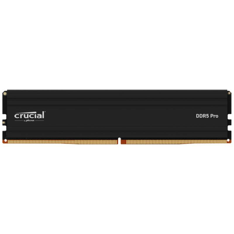 Barrette mémoire 24Go DIMM DDR5 Crucial Pro 5600MHz (Noir)