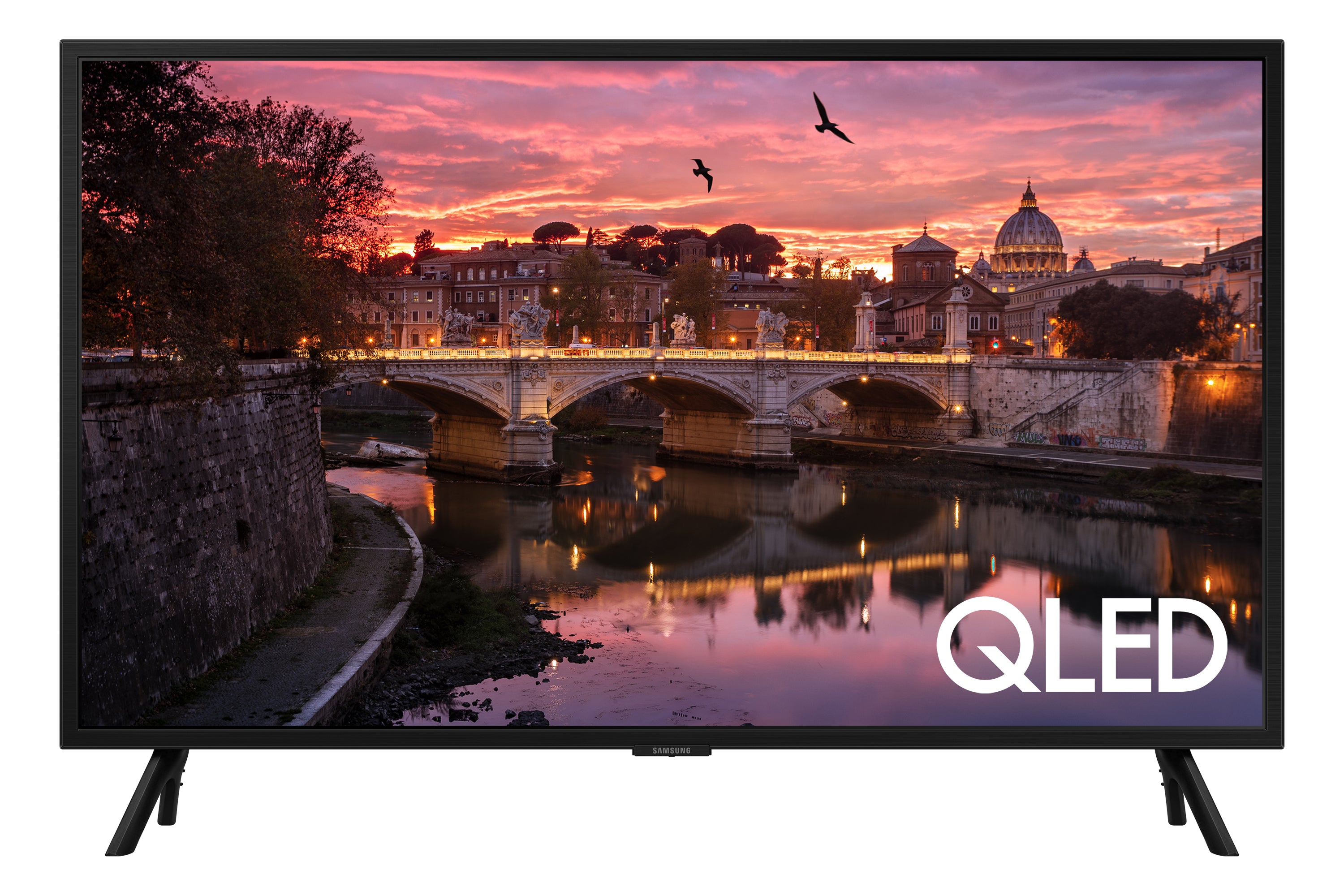 Classe de diagonale 32" HCF8000 Series TV LCD rétro-éclairée par LED - QLED - hôtel / hospitalité - Smart TV - 1080p 1920 x 1080 - HDR - Quantum Dot - noir