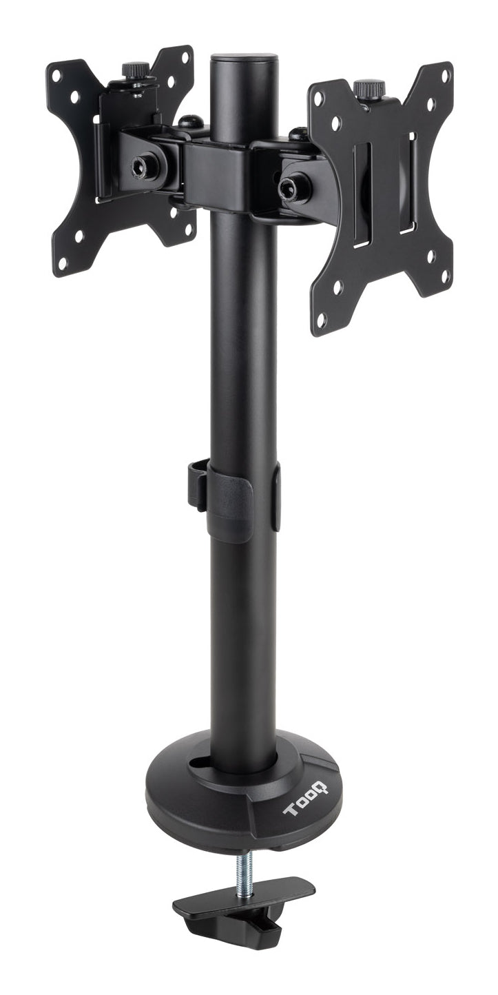 Support double-écran à fixer Tooq DB1132TN 32" (8kg max) (Noir)
