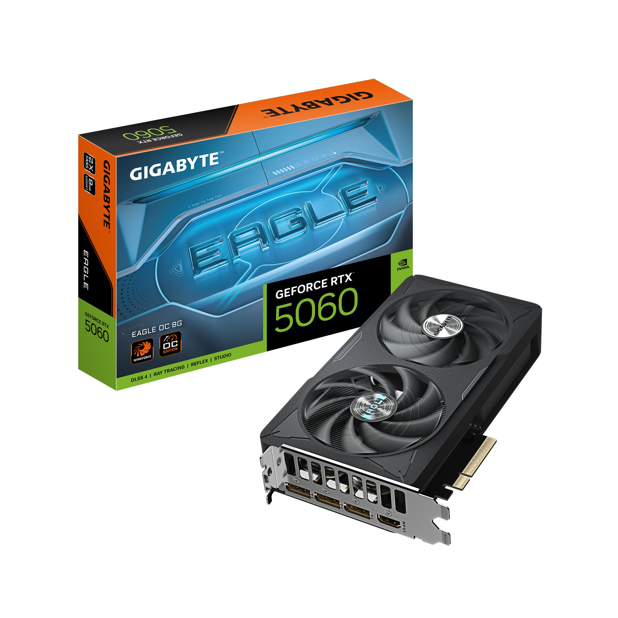 Carte Graphique Gigabyte 9VN5060EO-00-G10 GEFORCE RTX 5060 8 GB GDDR7