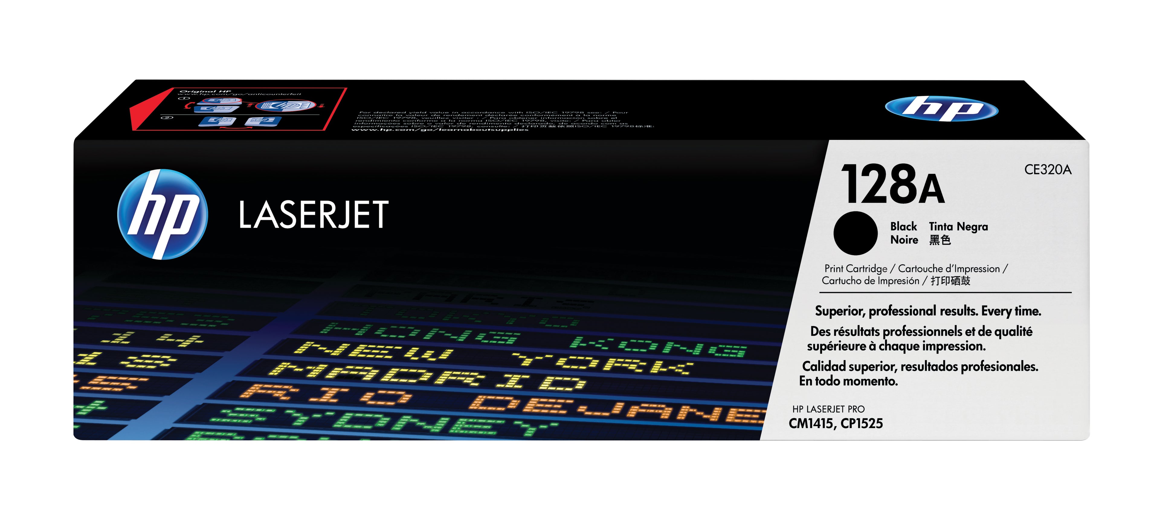 Toner original Hewlett Packard CE320A               Noir