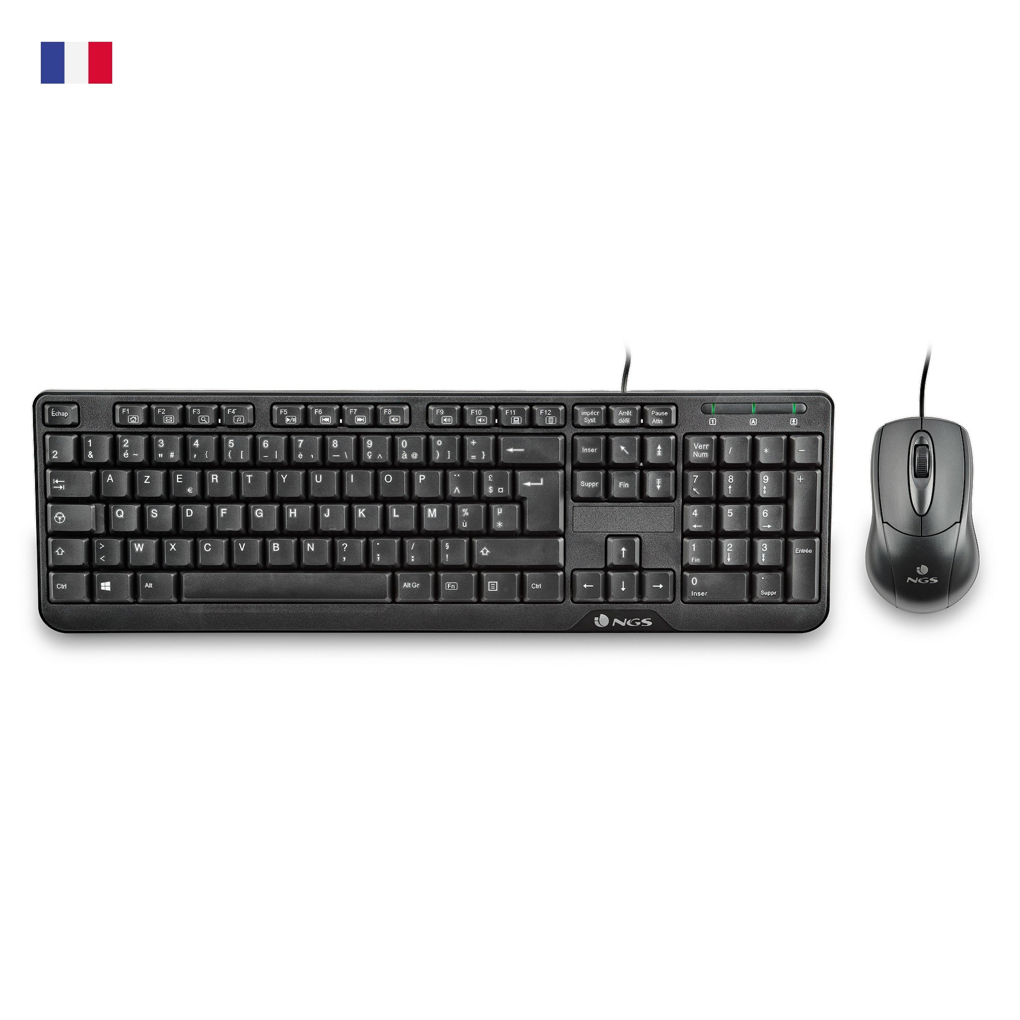 Clavier et Souris Optique NGS Cocoa Kit Cocoa Kit
