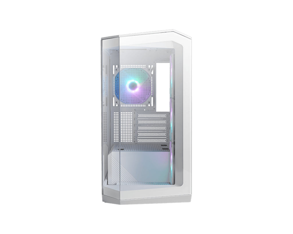 Boîtier ATX semi-tour MSI MAG PANO M100R PZ Blanc