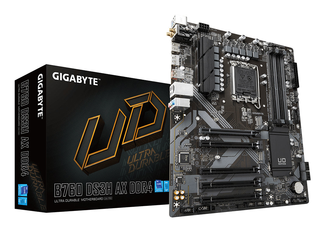 Carte Mère Gigabyte B760 DS3H AX DDR4 INTEL B760 EXPRESS LGA 1700 DDR4