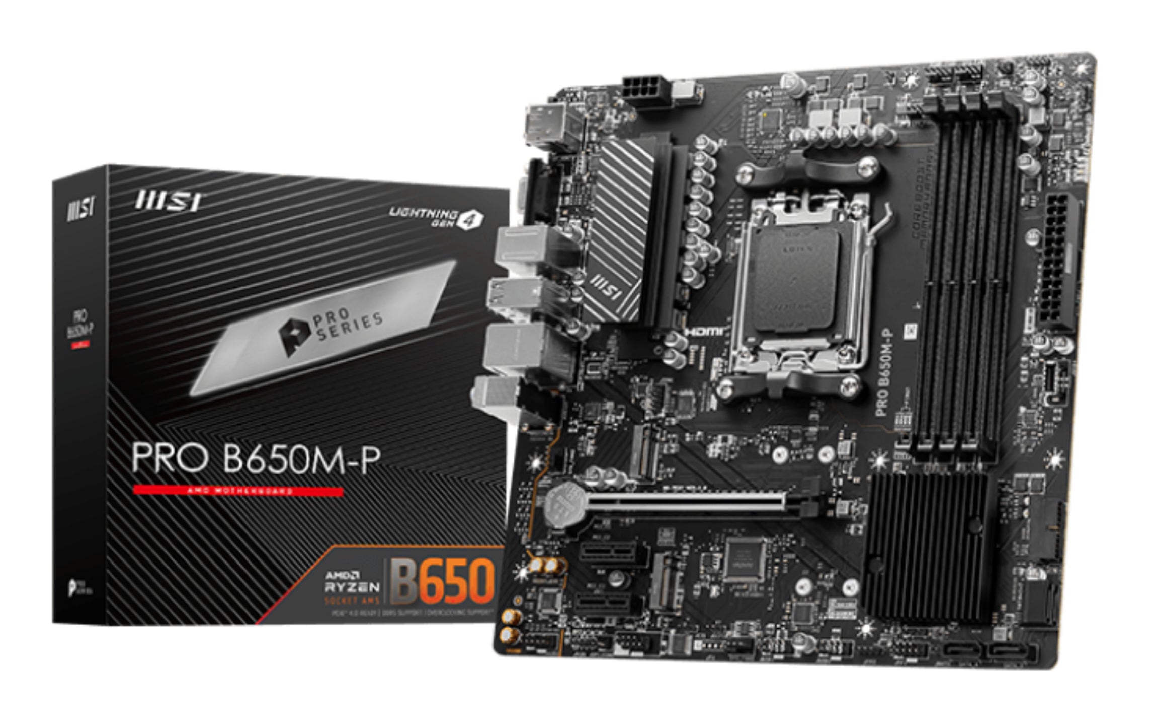 Carte Mère MSI 911-7E27-001 AMD B650 AMD AM5
