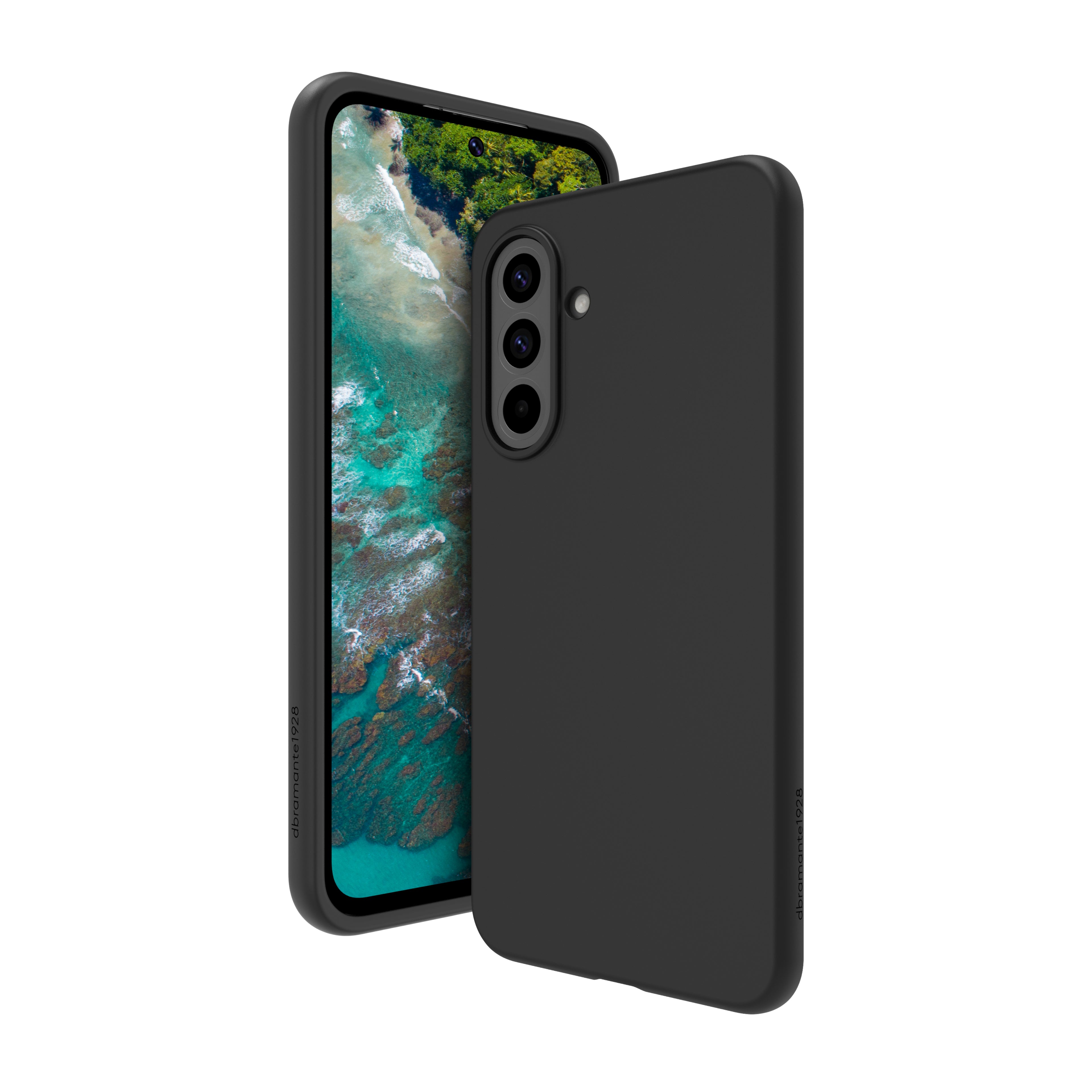dbramante1928 Costa Rica - Coque de protection pour téléphone portable - plastique, silicone - noir nuit - pour Samsung Galaxy A56