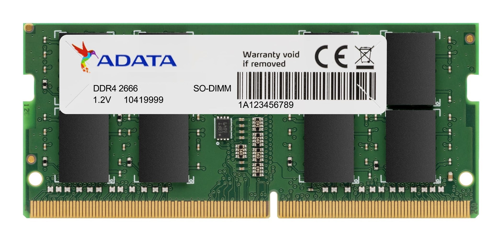 Mémoire RAM Adata AD4S266616G19-SGN 16 GB DDR4 2666 MHz CL19