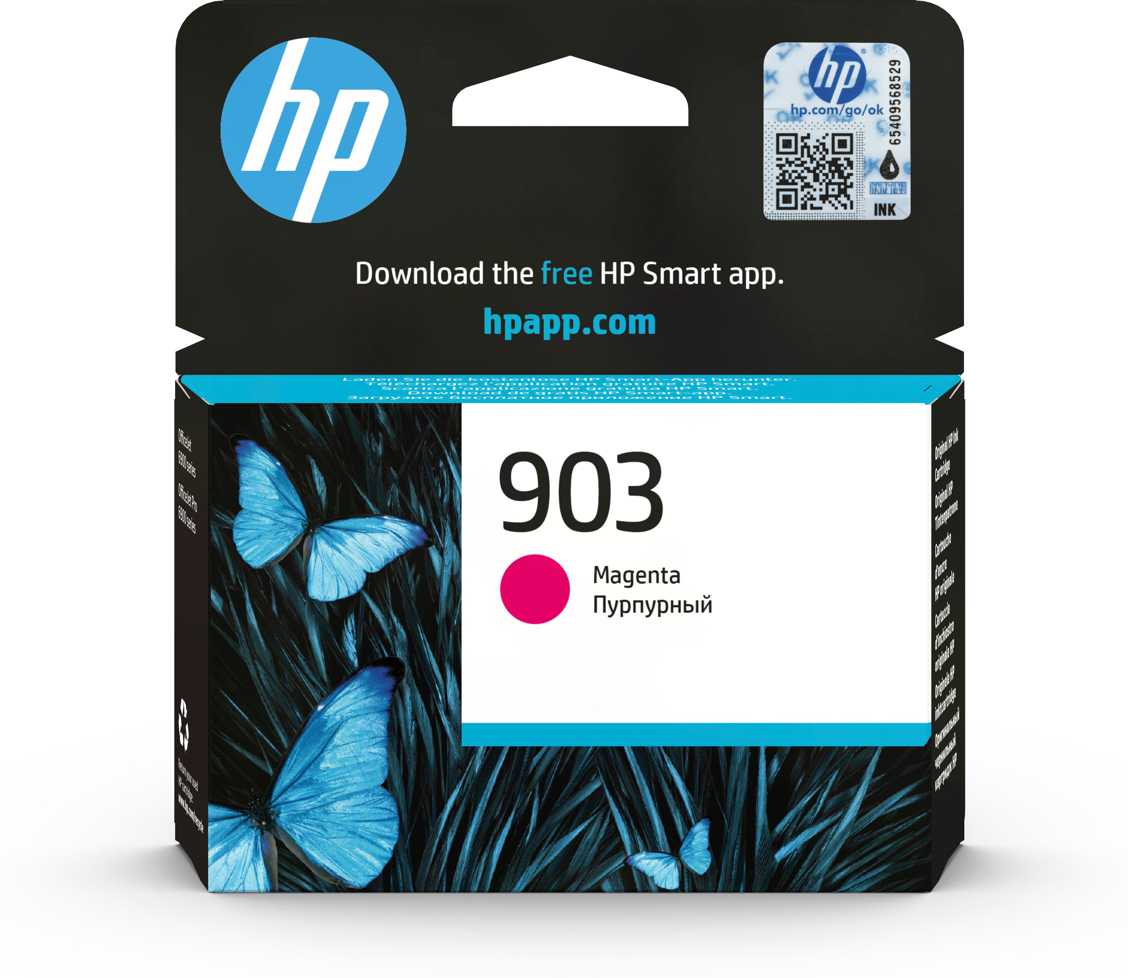 HP 903 - Magenta - original - cartouche d'encre - pour Officejet 69XX, Officejet Pro 69XX