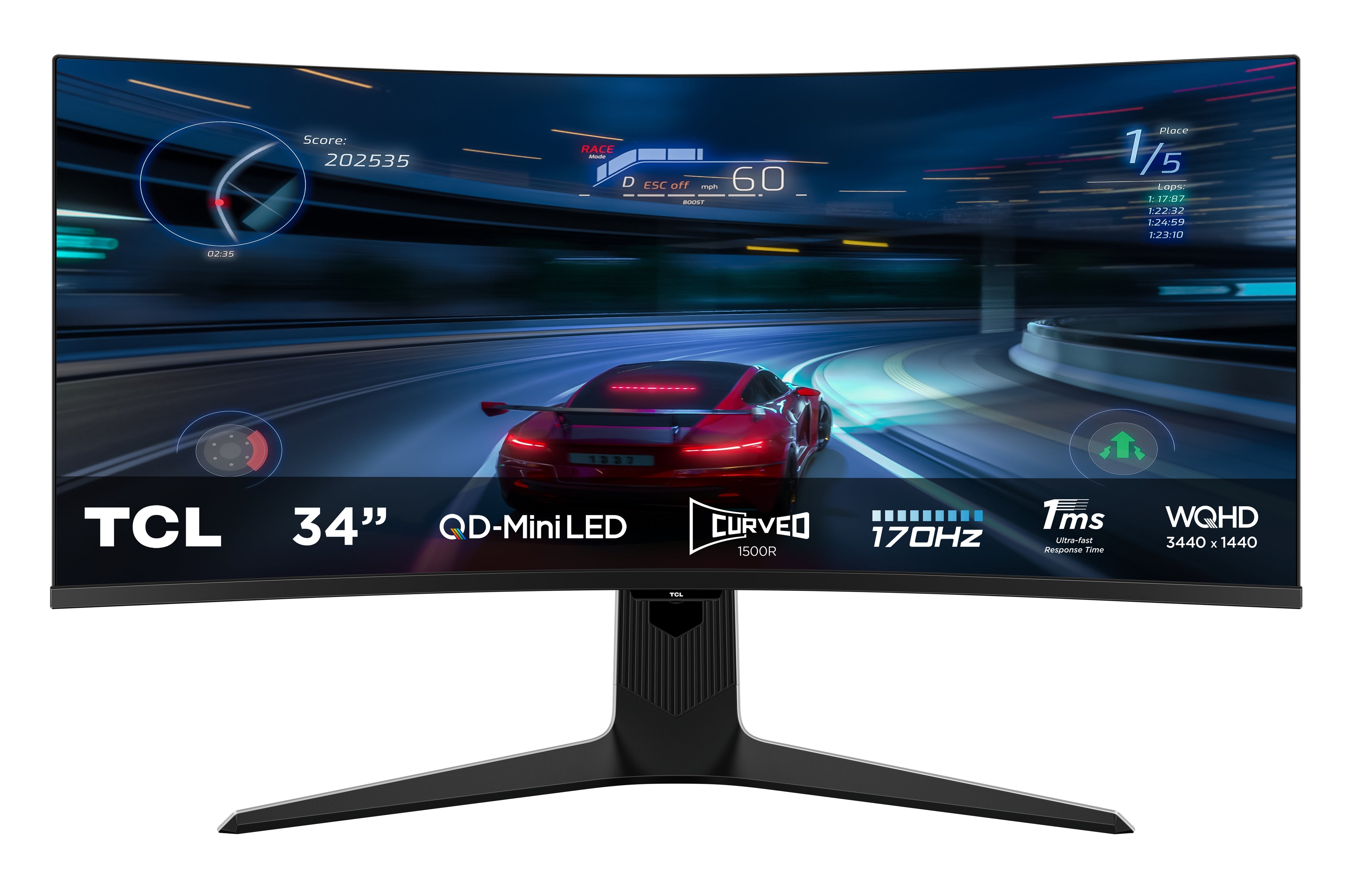 Écran TCL 34R83Q LCD 37"