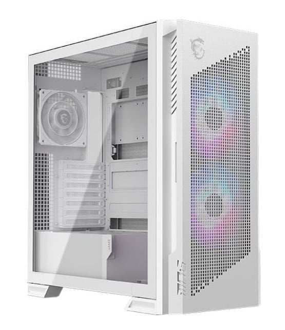 Boîtier ATX semi-tour MSI 306-7G27W21-JA4 Blanc