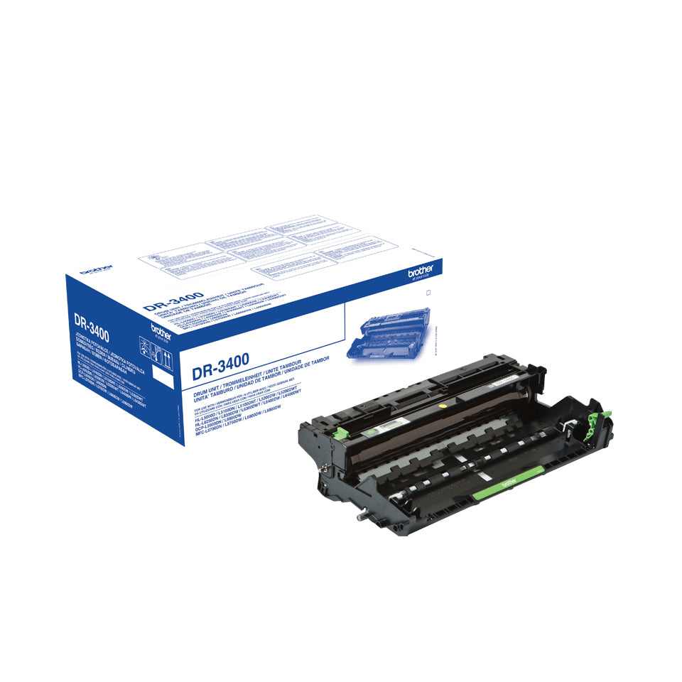 Brother DR3400 - Original - kit tambour - pour Brother HL-L5000, L5050, L5100, L5200, L6250, L6300, L6400, L6450, MFC-L6900, L6950, L6970