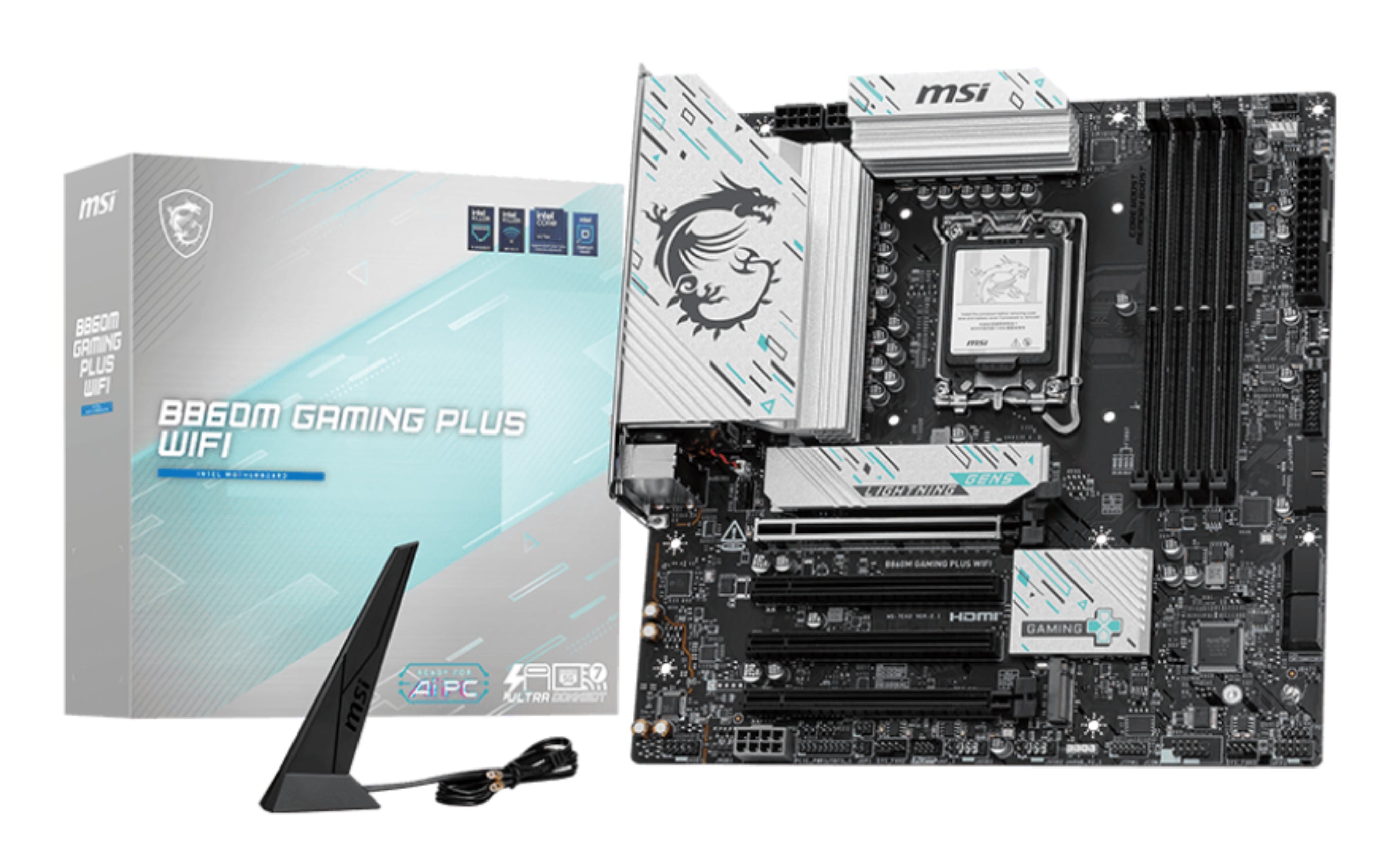 B860M GAMING PLUS WIFI - B860/LGA1851/DDR5/mATX
