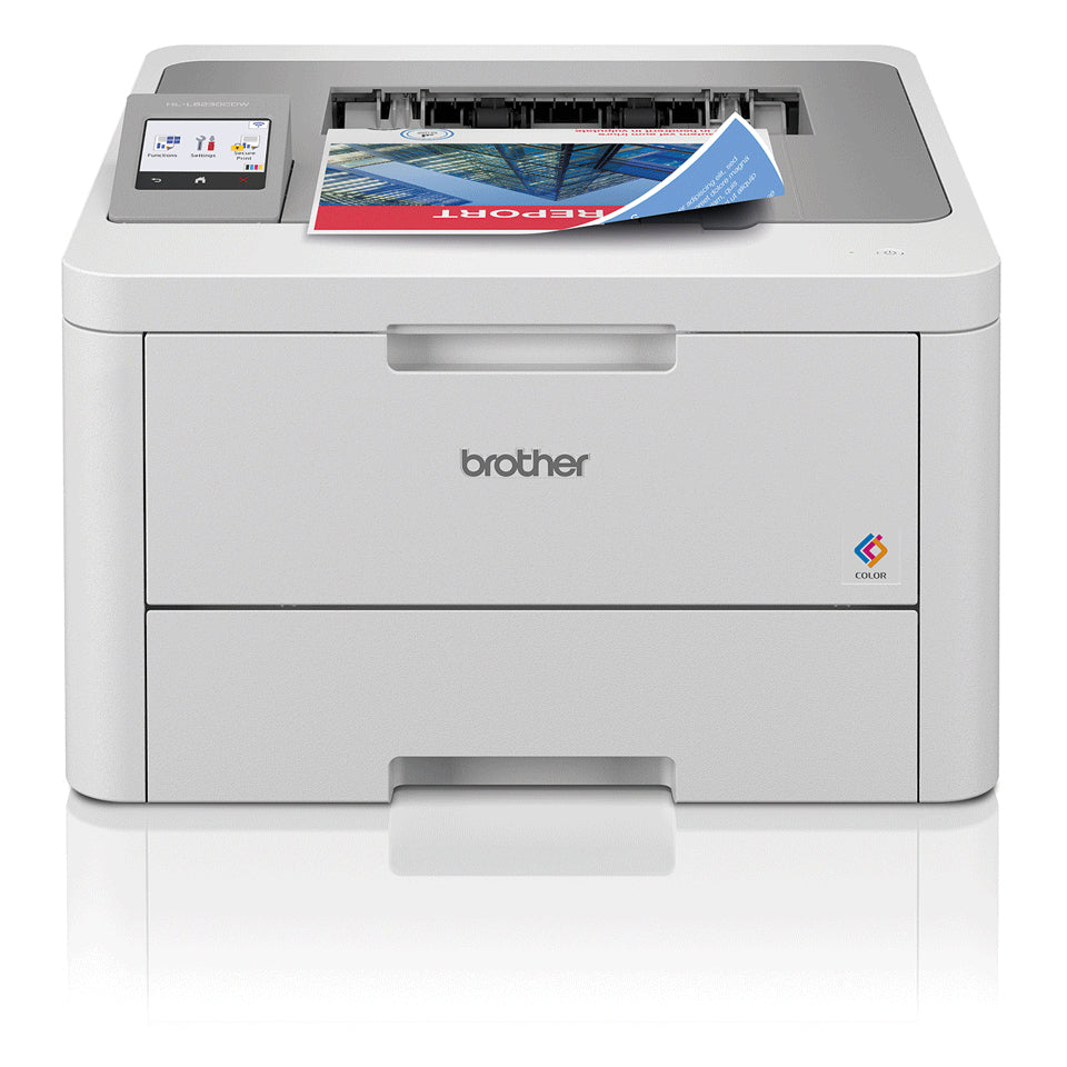 Brother HL-L8230CDW - Imprimante - couleur - Recto-verso - LED - A4/Legal - 600 x 600 ppp - jusqu'à 30 ppm (mono) / jusqu'à 30 ppm (couleur) - capacité : 250 feuilles - USB 2.0, Wi-Fi(n)