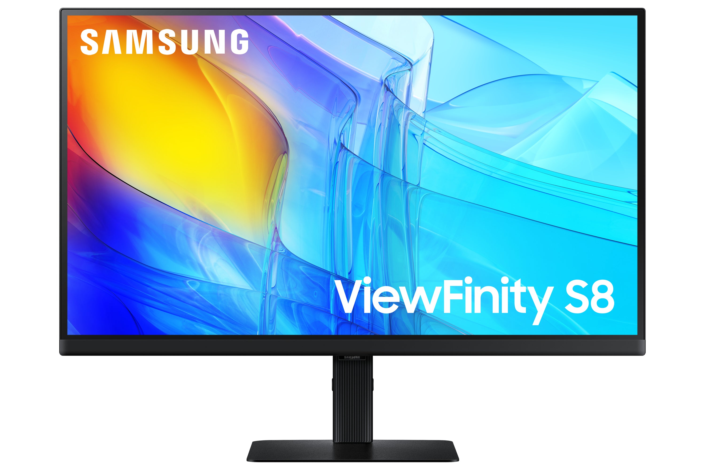 Samsung ViewFinity S8 S32D800EAU - S80D Series - écran LED - 32" - 3840 x 2160 UHD @ 60 Hz - VA - 350 cd/m² - 3000:1 - HDR10 - 5 ms - HDMI, DisplayPort - noir
